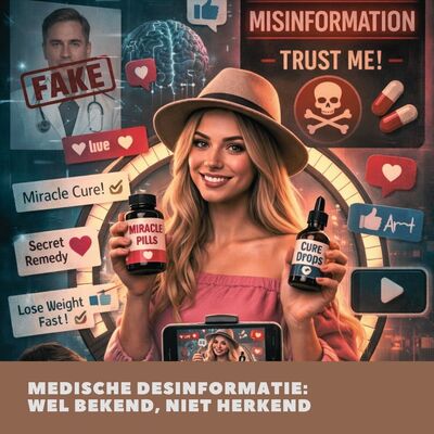 Medische desinformatie: wel bekend, niet herkend