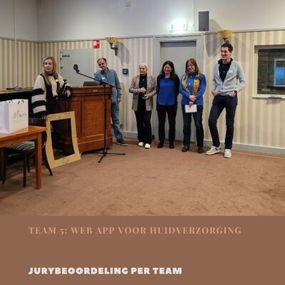 Team 5: Web App voor Huidverzorging