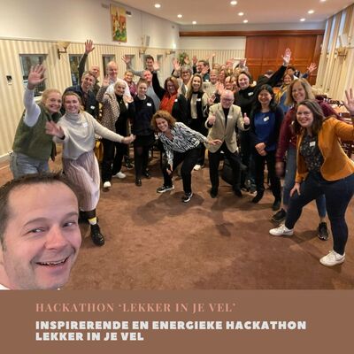 Inspirerende en energieke Hackathon Lekker in je vel