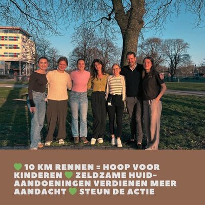 10 kilometer voor onderzoek naar zeldzame huidaandoeningen bij kinderen