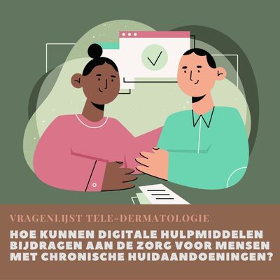 Hoe kunnen digitale hulpmiddelen bijdragen aan de zorg voor mensen met chronische huidaandoeningen?