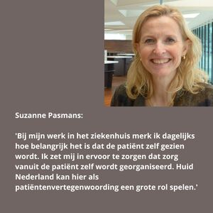 Suzanna Pasmans, algemeen bestuurslid Huid Nederland