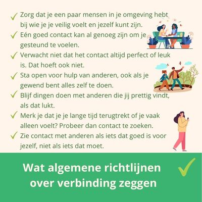 algemene richtlijnen over verbinding