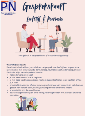 gespreksstarter psoriasis
