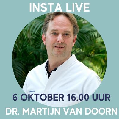 instalive met Dr. Martijn van Doorn