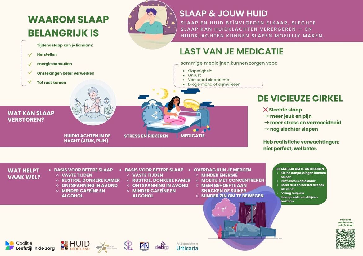Waarom slaap bij huid belangrijk is